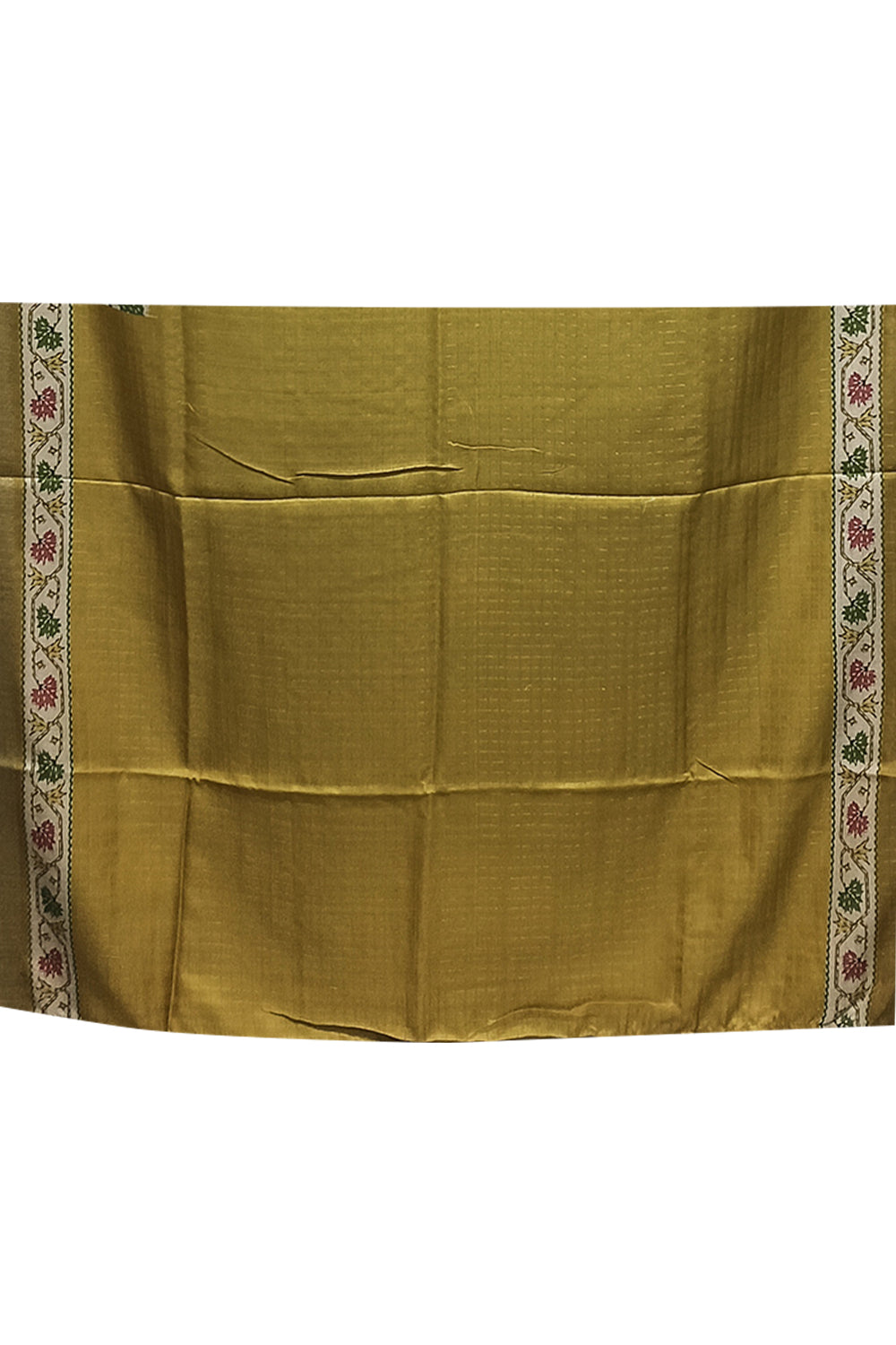 Women's Art Silk Tussar Silk Printed Saree with Blouse | Designer Ethnic Saree for Women | Festive, Wedding & Traditional Wear - Mehendi Green - 5266