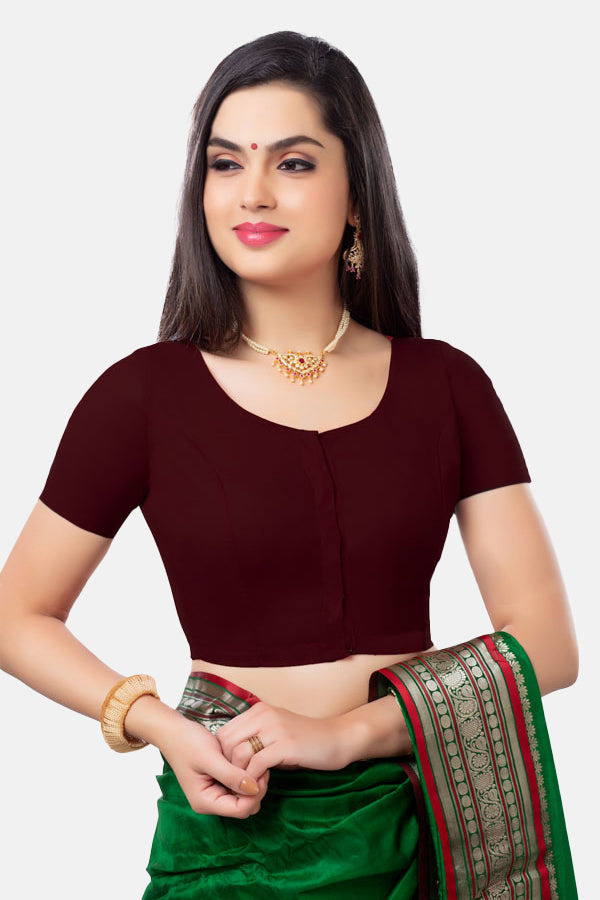 Naidu Hall Princess Cut Short Sleeve two by two Blouse