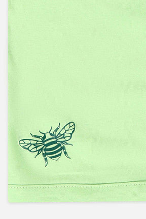 Oh Baby T Shirts Front Open Green-Ts30
