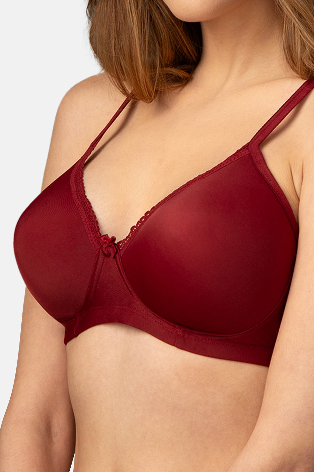 Women's Bra Non Padded Seamless Underwire Front Close Bra Plus Size  Everyday Bra (Color : Red wine, Size : 36D) : : Clothing, Shoes &  Accessories