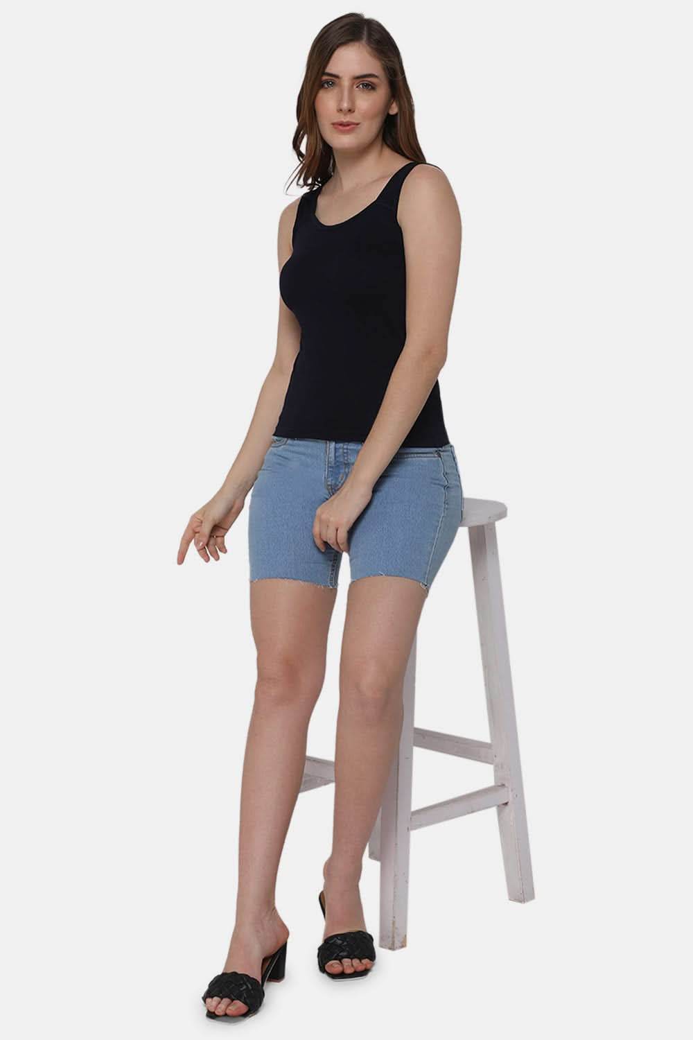 Full Coverage Sweat Absorbent Intimacy Cotton Tanktop - IN07 - Naidu Hall Family Store