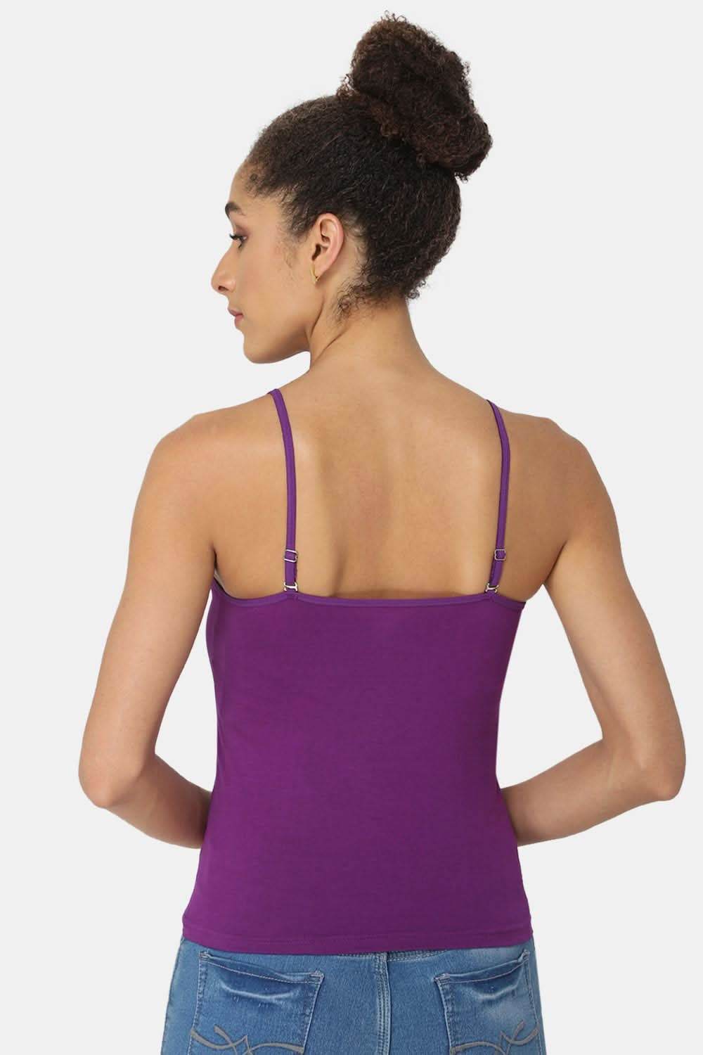 Intimacy Full Coverage Cotton Slip Camisole – IN15 | Non-Wired, Non-Padded & Ultra-Comfortable - Naidu Hall Family Store