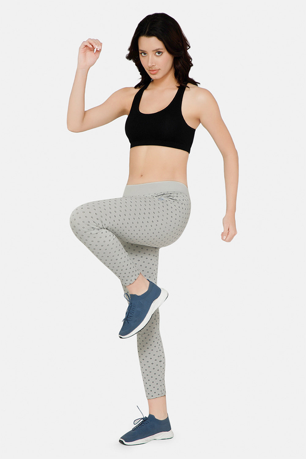 Medium Coverage Non-Padded Non-Wired Intimacy Reversible Active Sports Bra - CA11