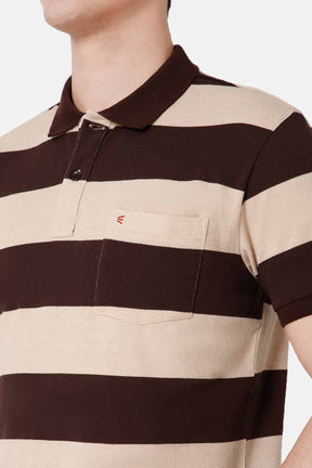 Enhance T-Shirts Men's Polo - Black - TS39
