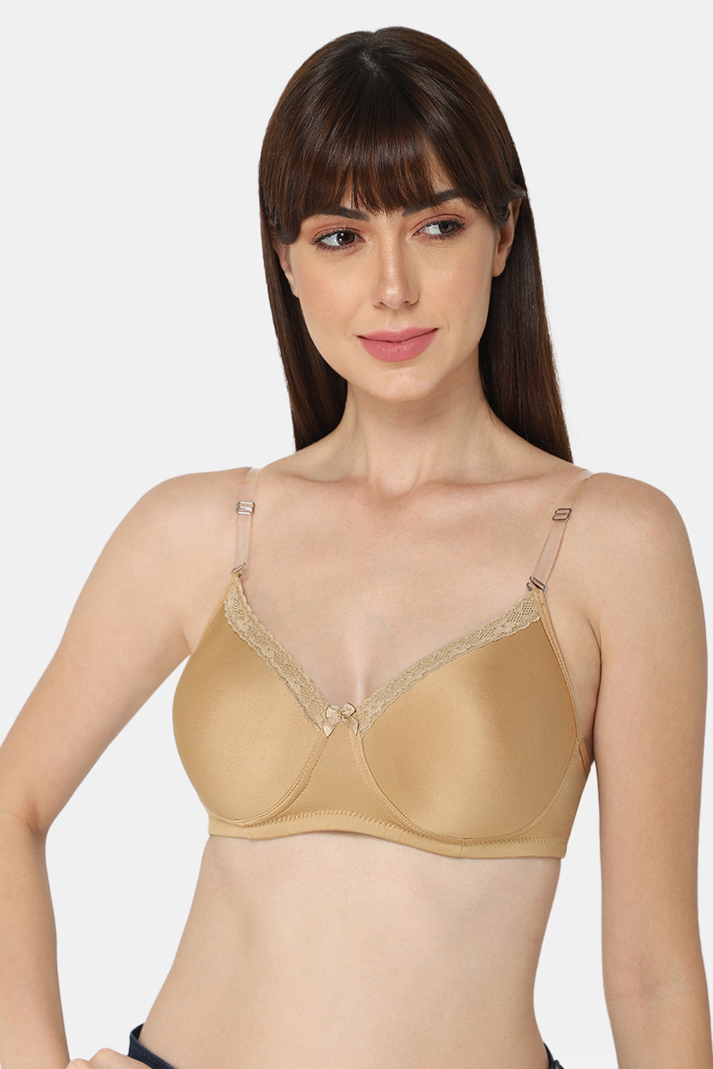 Medium Coverage Intimacy Vogue Bra UC05 in Skin Color with Trendy Padded Design