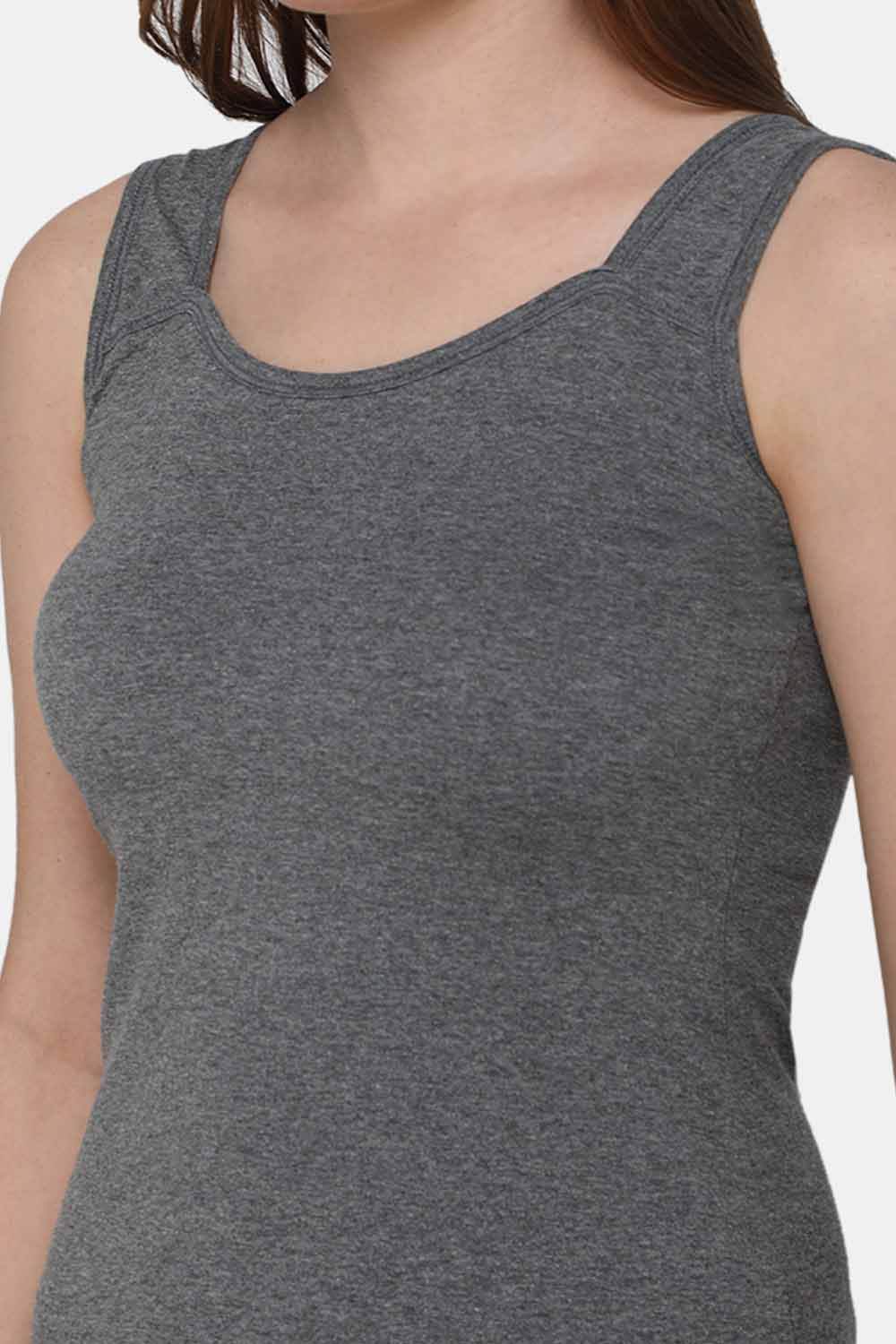 Full Coverage Sweat Absorbent Intimacy Cotton Tanktop - IN07 - Naidu Hall Family Store