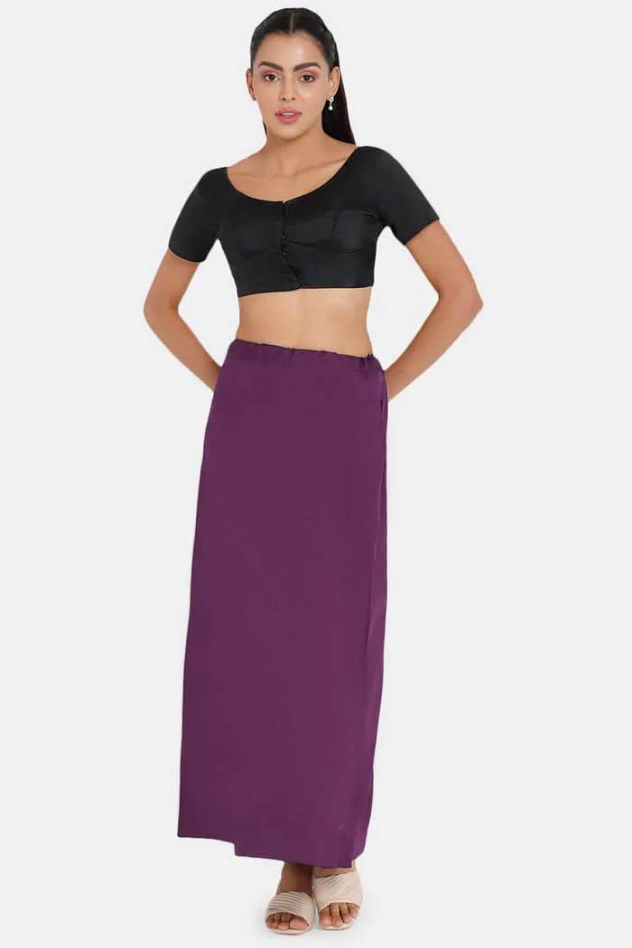 Premium 100% Cotton Saree Inskirt in Popular Colors | Naidu 7-Part Saree Hall Petticoat HC40 - Naidu Hall Family Store