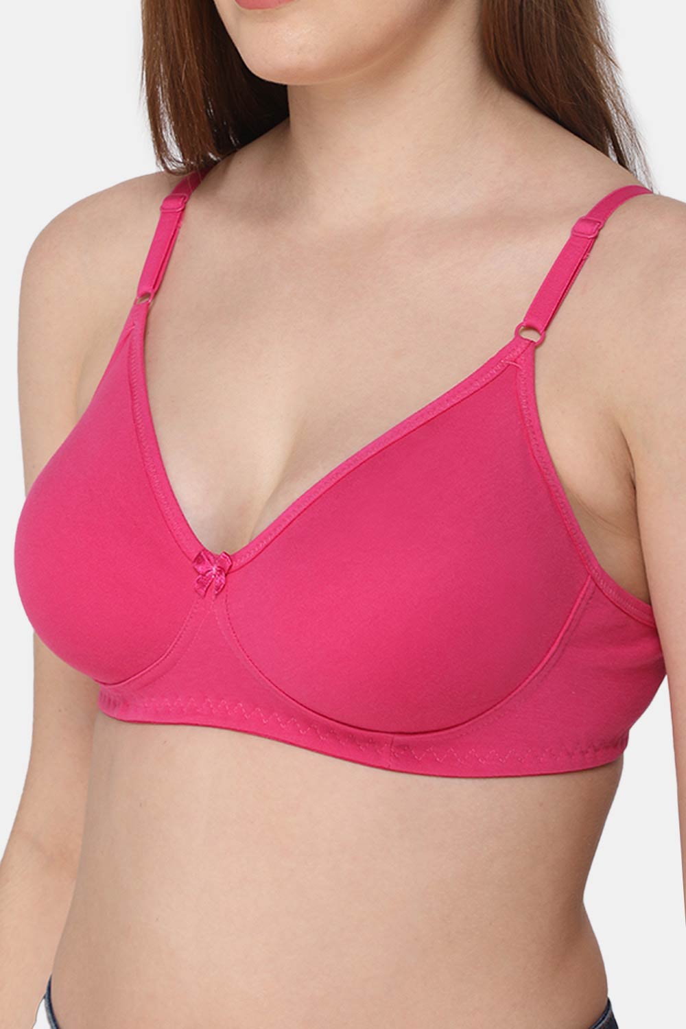 Intimacy Saree Bra IN29 - C38 Fuchsia Color for a Bold Statement