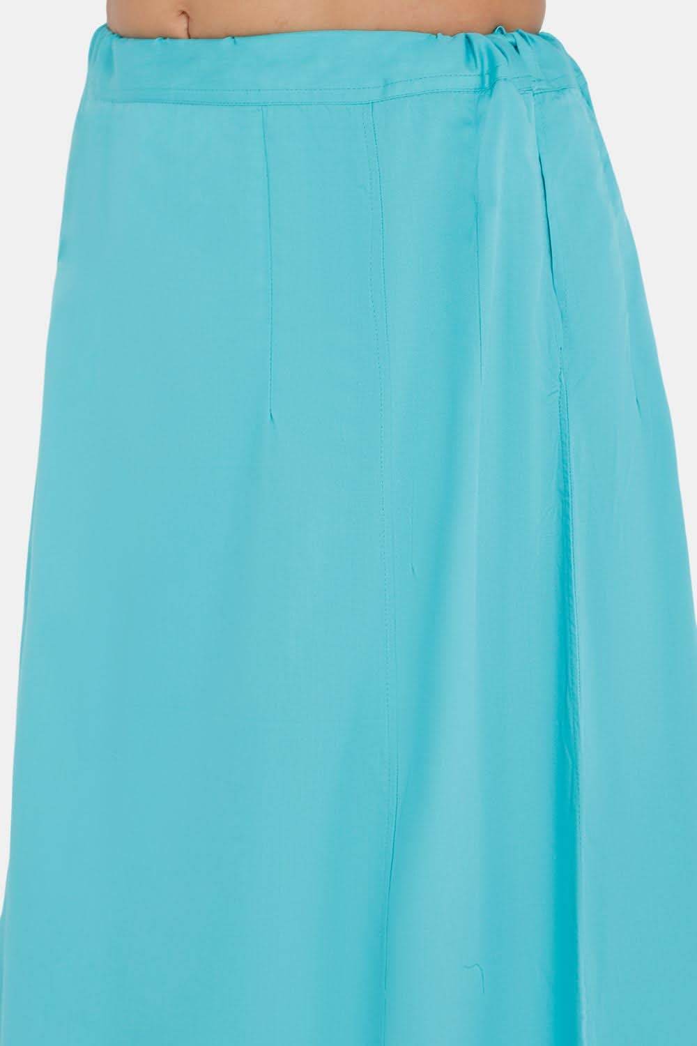 Premium 100% Cotton Saree Inskirt in Popular Colors | Naidu 7-Part Saree Hall Petticoat HC40 - Naidu Hall Family Store
