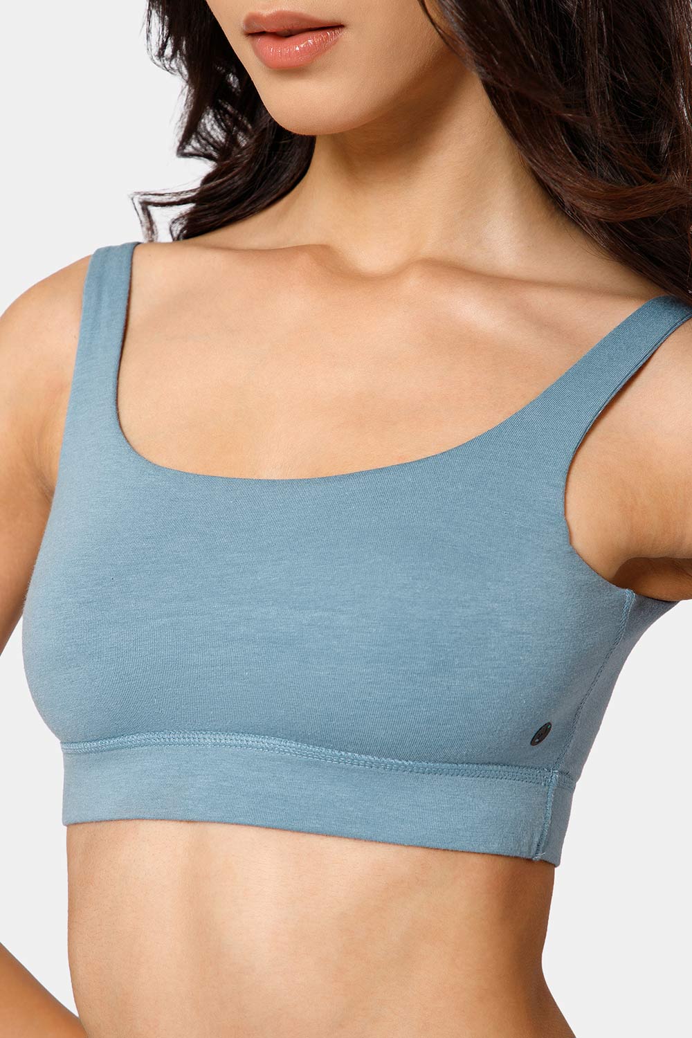 Intimacy Cotton Modal Non-Wired Non-Padded Bralette-GB01