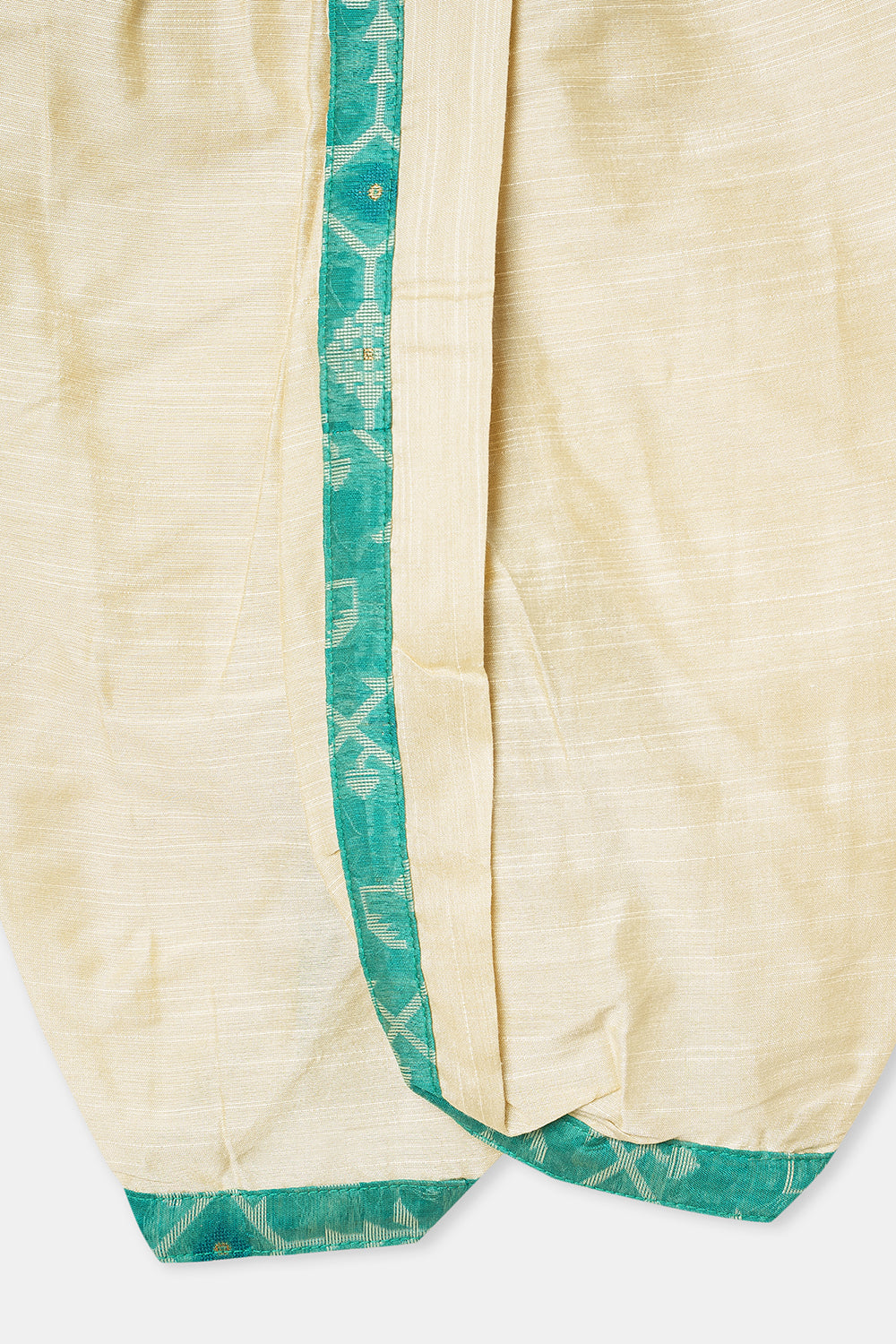 Navkrish Boys Cotton Kurta Dhoti Set – Jamdhani Traditional Wear - Green - KD05