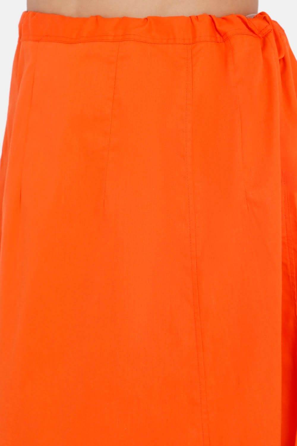 Premium 100% Cotton Saree Inskirt in Popular Colors | Naidu 7-Part Saree Hall Petticoat HC40 - Naidu Hall Family Store
