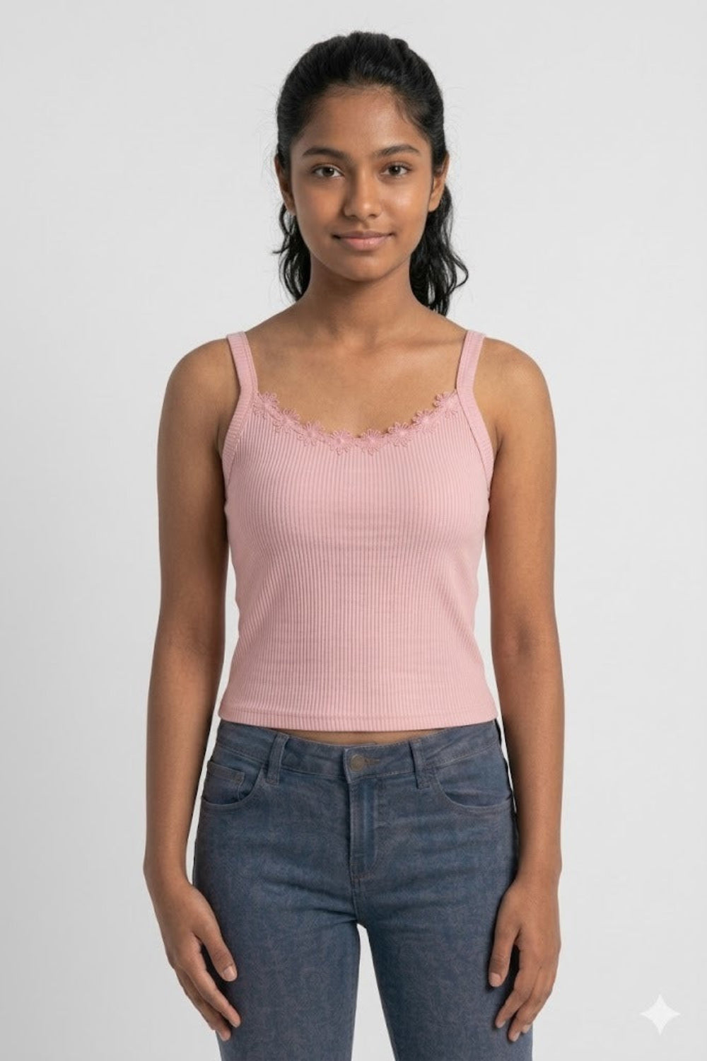 Seamless Cotton Blend Slip for Women & Teen Girls – Non Wired Non Padded Inner Slip | Sweat Absorbent Lightweight Layering Slip Dress - 82LA