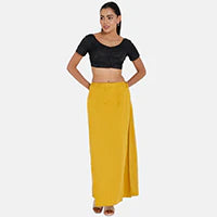 Buy Susha Women's Cotton Inskirt Saree Petticoats/Underskirt Solid Plain  Readymade Ethnic Indian Stitched - Waist Adjustable Online In India At  Discounted Prices