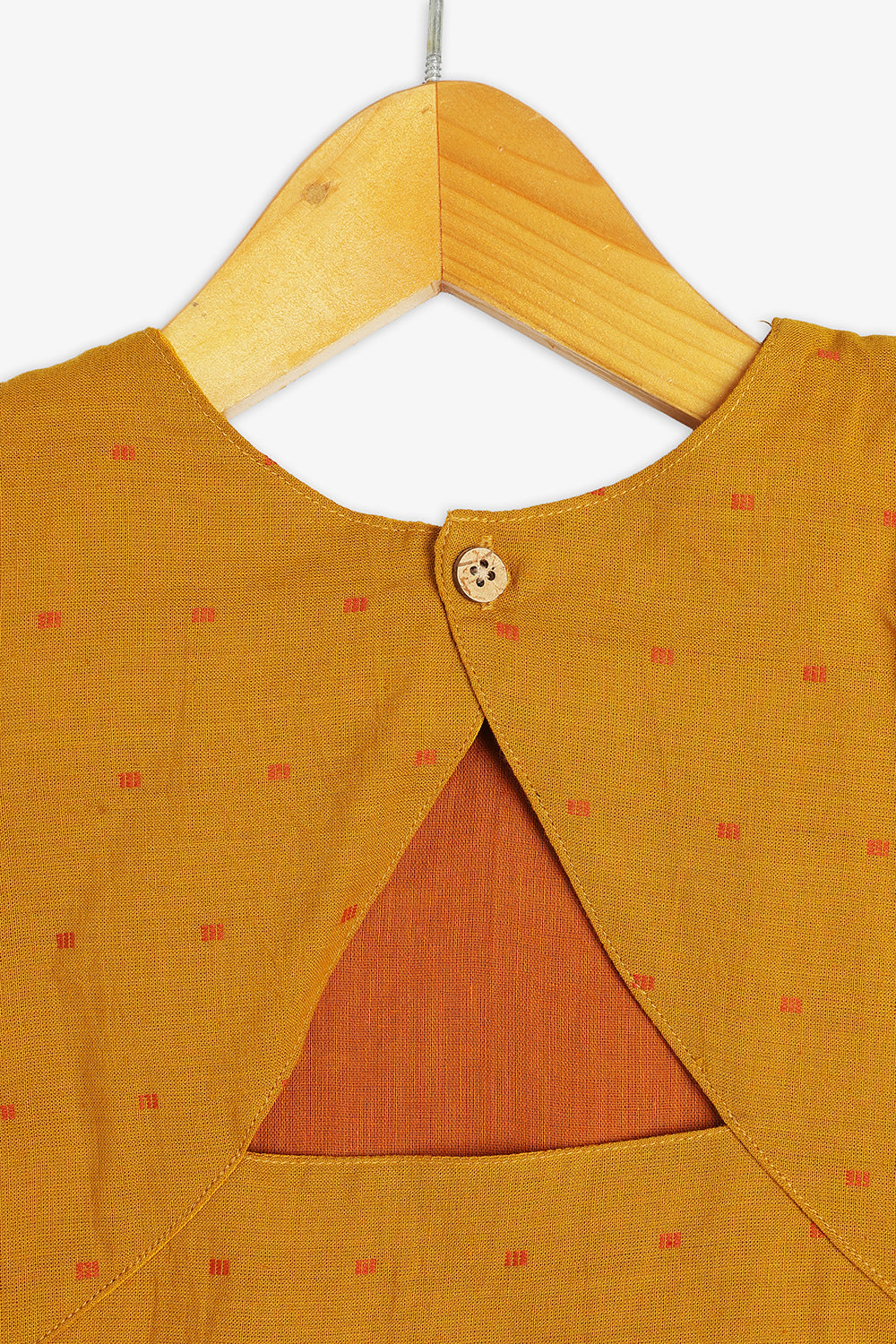 Chittythalli Girls Kalamkari Silk Cotton Slub Pavadai Set - Traditional Ethnic Wear-PS72