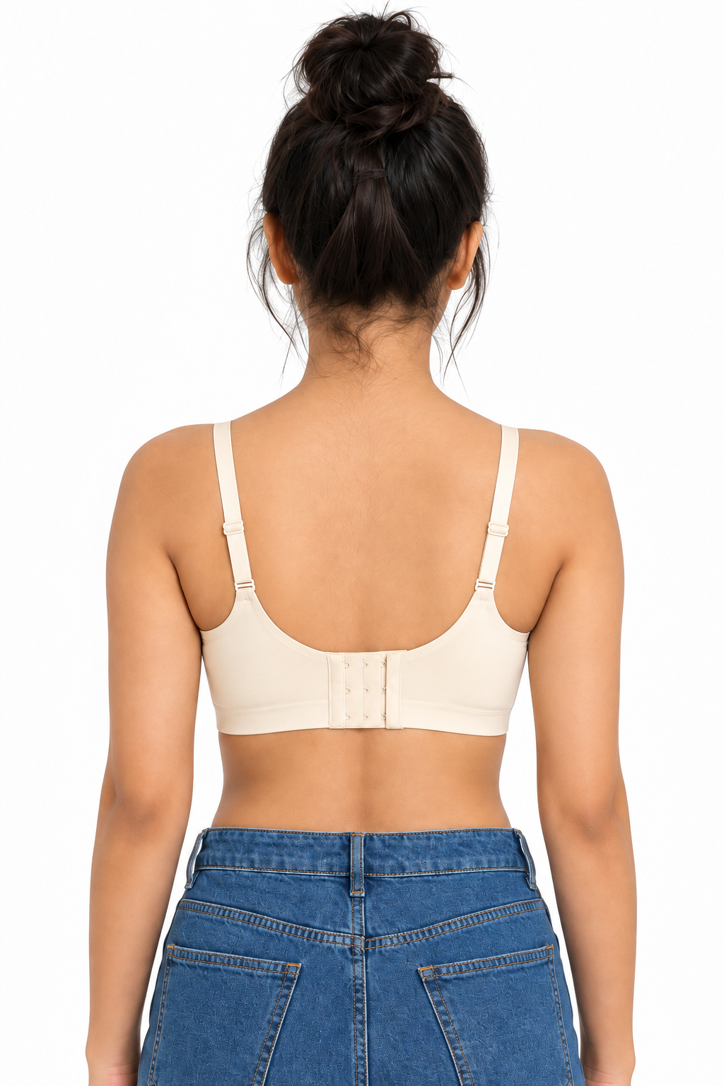 Women's Sports Bra | High Impact Padded Full Coverage Seamless Workout Bra for Gym, Yoga & Running | Breathable Activewear - V065