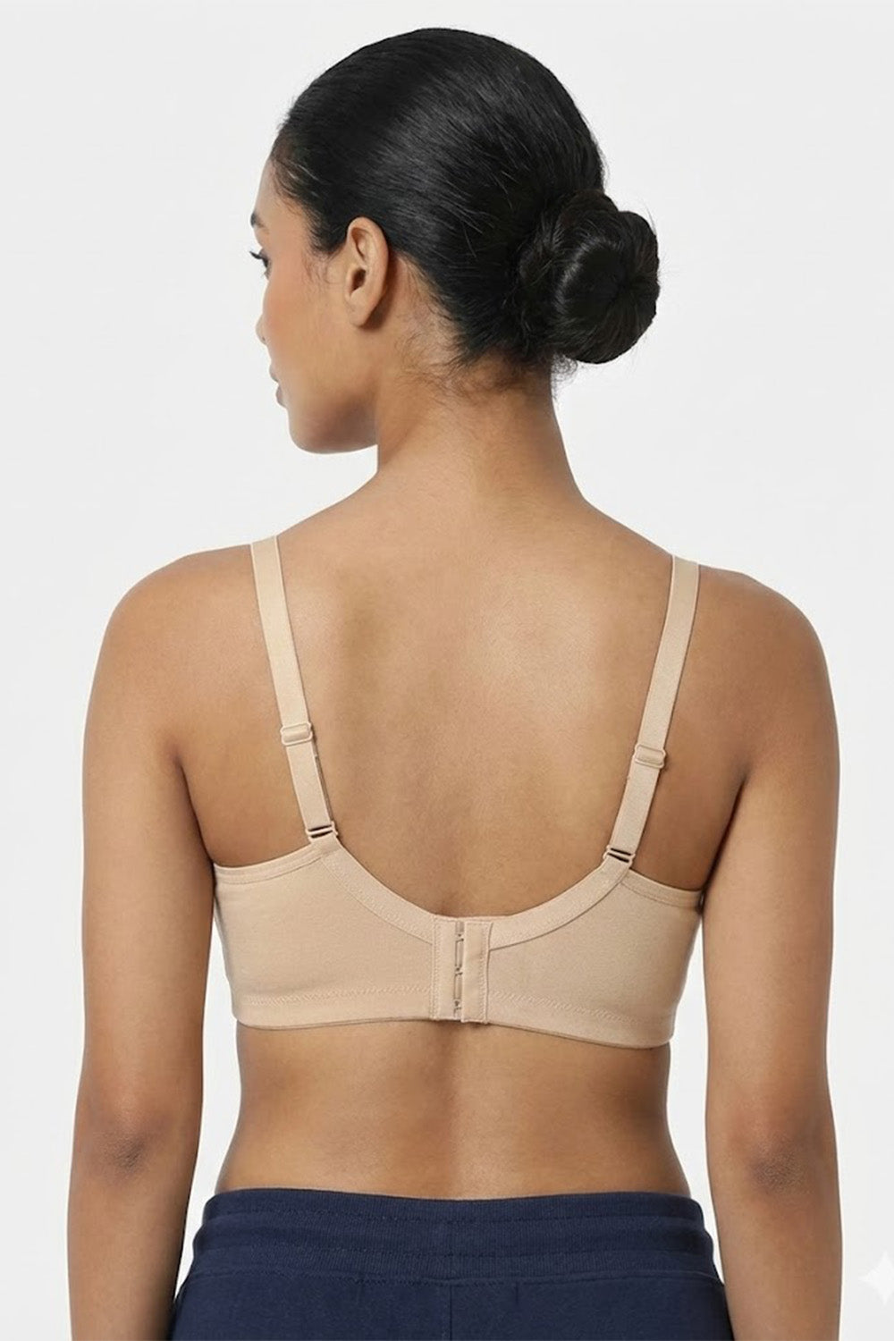 Teen Girls’ Lace Padded Bra – High-Coverage, Seamless & Sweat-Friendly Comfort - 2855