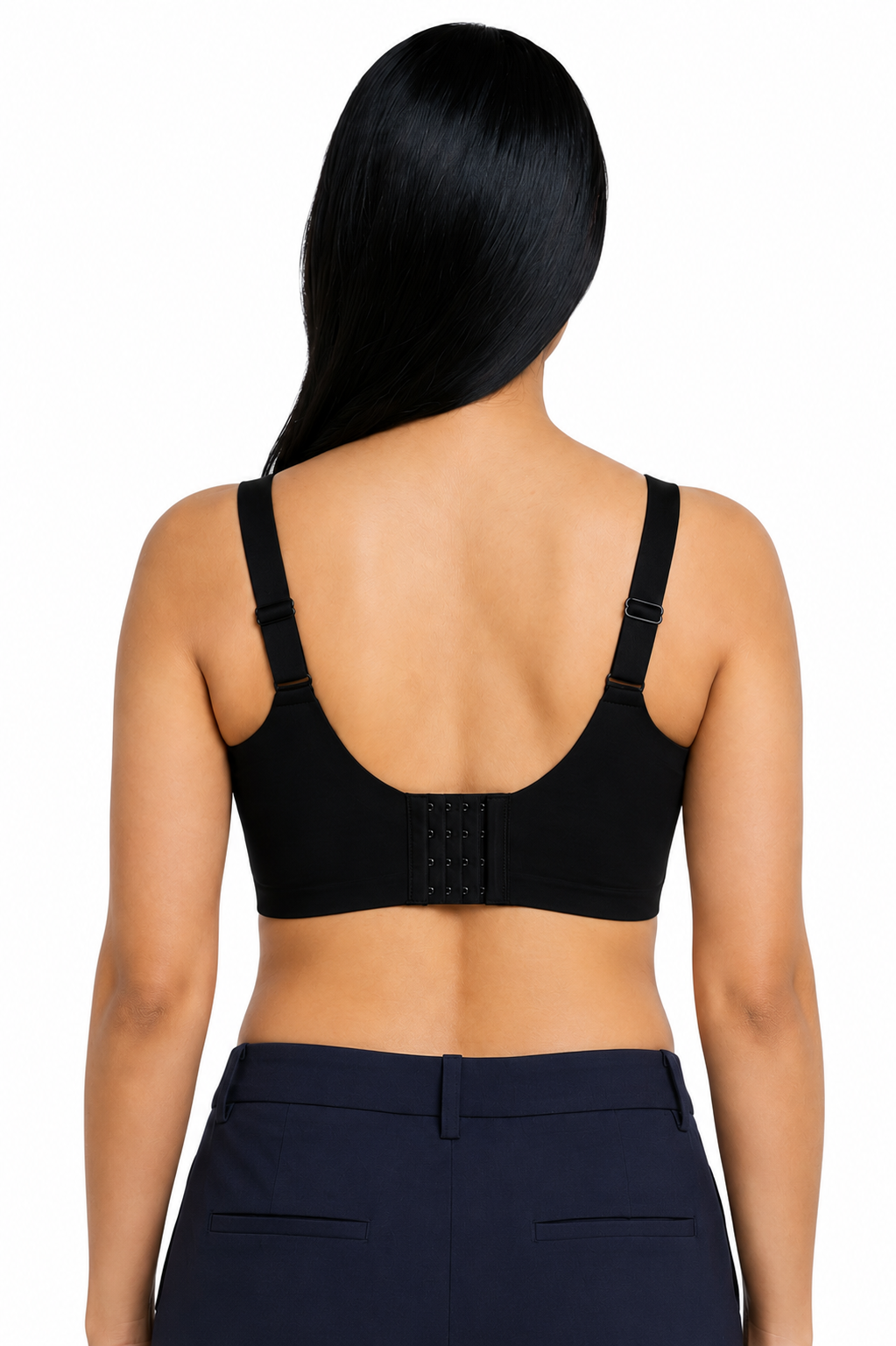 Women's Seamless Lightly Padded Full Coverage Plus Size Bra | Non-Wired Modal T-Shirt Bra with Broad Straps | Everyday Comfort Bra for Women - 807
