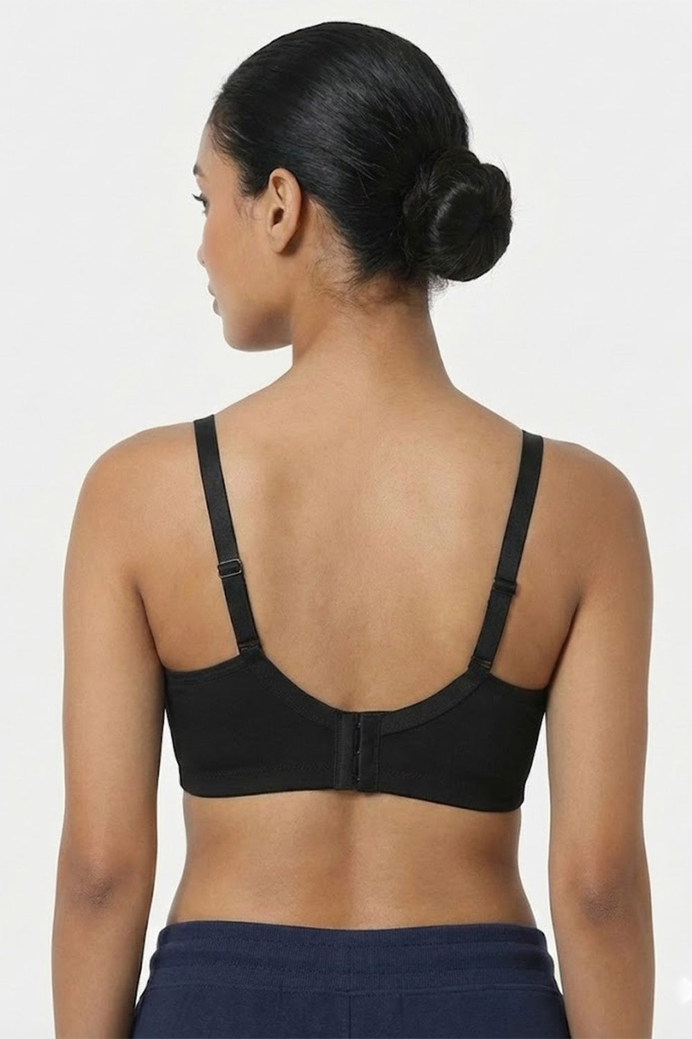 Teen Girls’ Lace Padded Bra – High-Coverage, Seamless & Sweat-Friendly Comfort - 2855