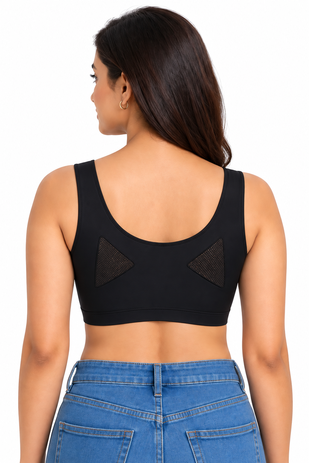 Women's Sports Bra | High Impact Padded Full Coverage Seamless Workout Bra for Gym, Yoga & Running | Breathable Activewear - 8803