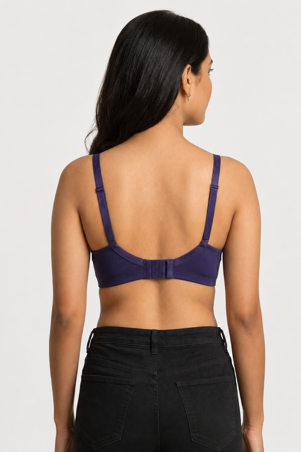 Women's Padded Lace Underwired Bra | Medium Coverage Seamless Cotton Blend Push-Up Bra for Women | Everyday Comfort & Fashion Bra - 9893