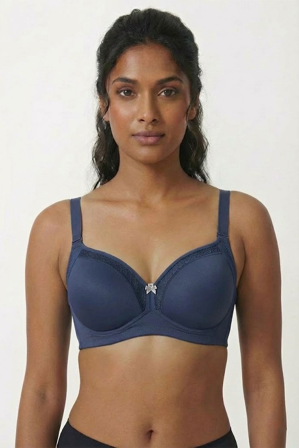 Teen Girls’ Lace Padded Bra – High-Coverage, Seamless & Sweat-Friendly Comfort - 2855
