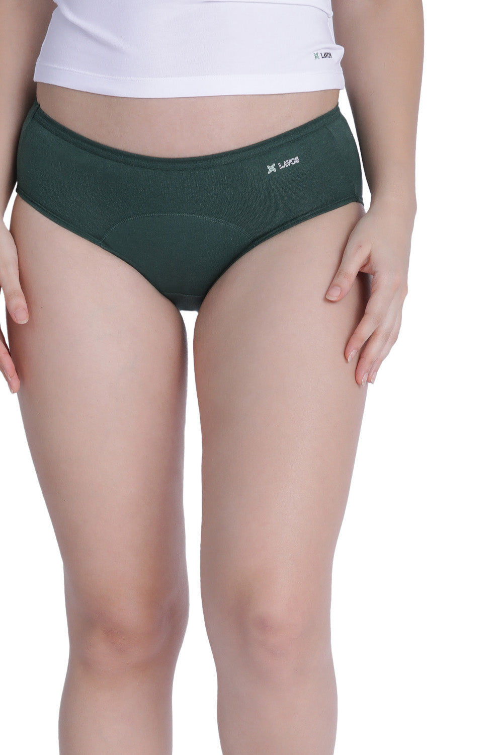 Lavos Bamboo No Stain Period Panty for Women – Ideal for Low-Flow Days and Perfect to Use Along with Pads