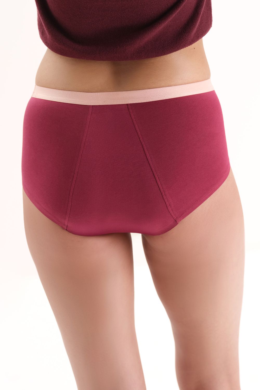 Mahina Teen Period Panty for Girls – Reusable Leak-Proof Cotton Period Underwear with 12-Hour Protection | Mid-Waist Bikini Fit