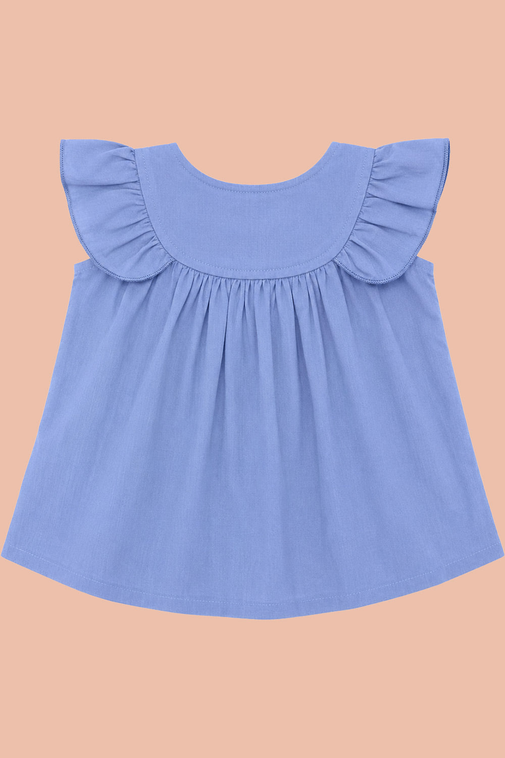 Oh Baby 100% Pure Cotton Everyday Comfort Baby Vest – Soft Breathable Infant Innerwear for Newborn Boys & Girls - Navy Blue - FR06