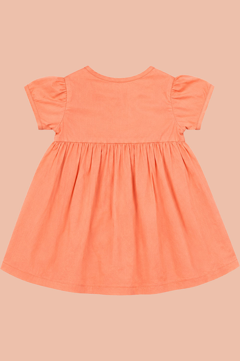 Oh Baby 100% Pure Cotton Everyday Comfort Baby Vest – Soft Breathable Infant Innerwear for Newborn Boys & Girls - Peach - FR11