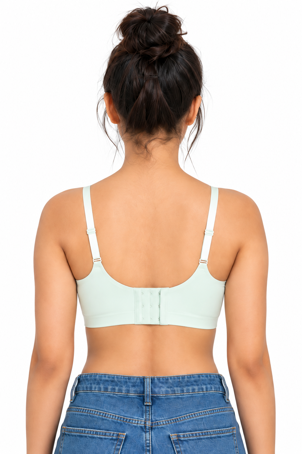 Women's Sports Bra | High Impact Padded Full Coverage Seamless Workout Bra for Gym, Yoga & Running | Breathable Activewear - V065