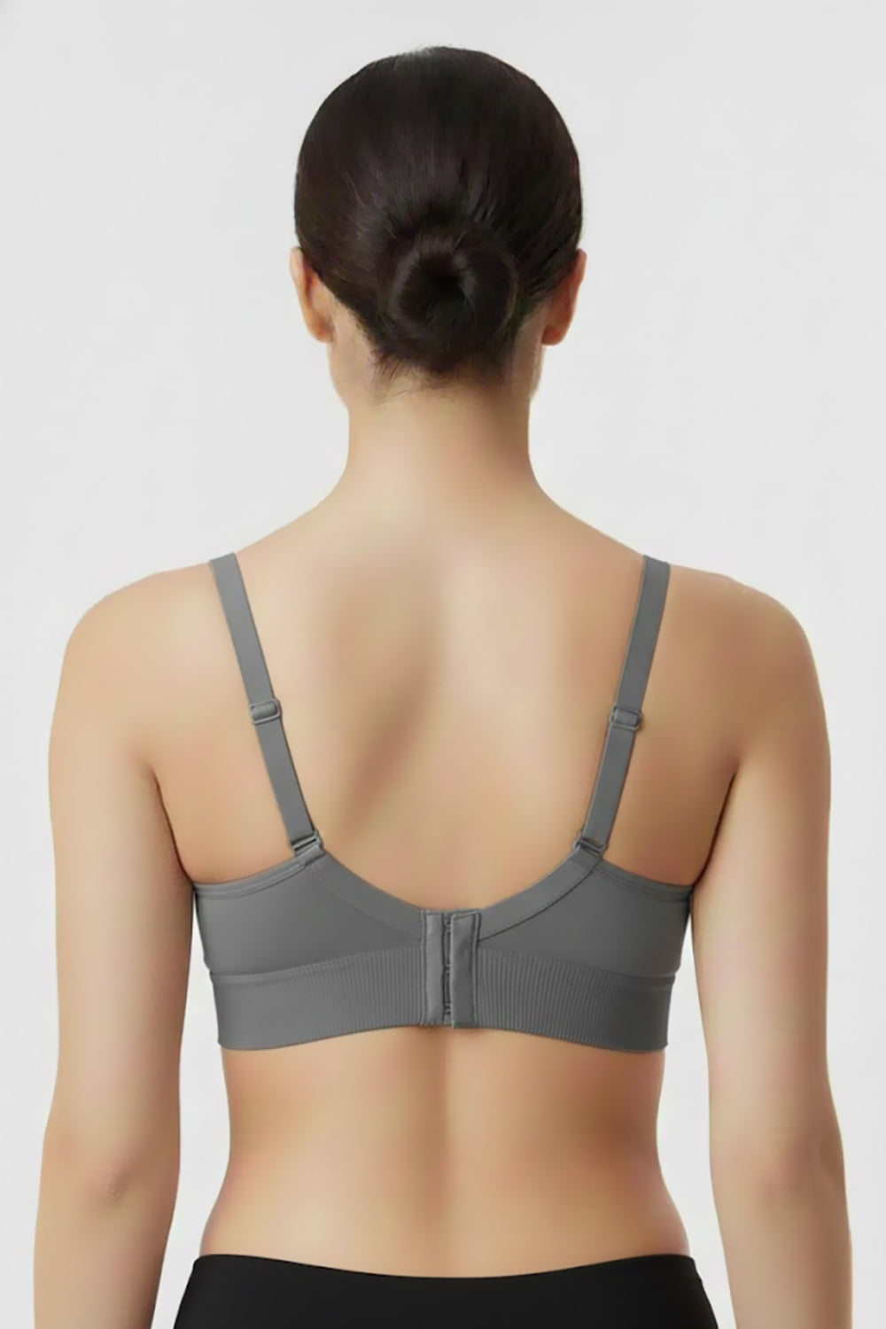 Teen Girls' Cotton-Blend Padded Sports Bra | Seamless, Removable Pads, Everyday Comfort Bra - 6662