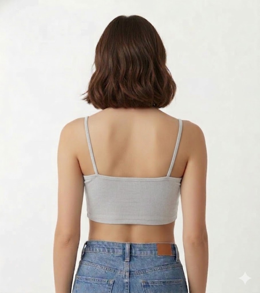 Women’s Padded Sport Bra | Medium Coverage, Spaghetti-Strap Comfort – Pull-On Style - 8881