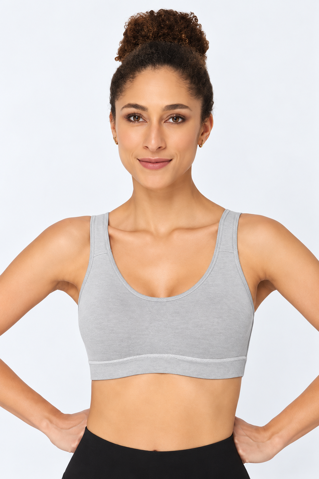 Medium Coverage Non-Padded Non-Wired Intimacy Active Sports Bra - CA15