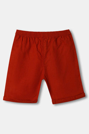 The Young Future  Shorts for Boys  - Brown  - BS05