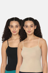 Intimacy Camisole-Slip Special Combo Pack - In02 - Pack of 2 - C01