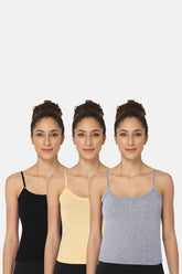 Intimacy Camisole-Slip Special Combo Pack - In05 - Pack of 3 - C53
