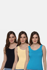 Intimacy Tank-Top Special Combo Pack - In07 - Pack of 3 - C75