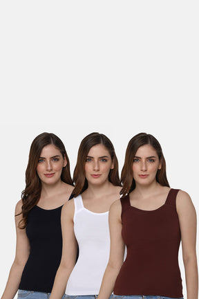 Intimacy Tank-Top Special Combo Pack - In07 - Pack of 3 - C57
