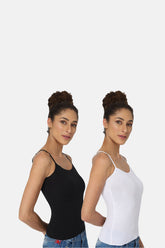 Intimacy Super Stretch Camisole Special Combo Pack - M002 - Pack of 2 - C02