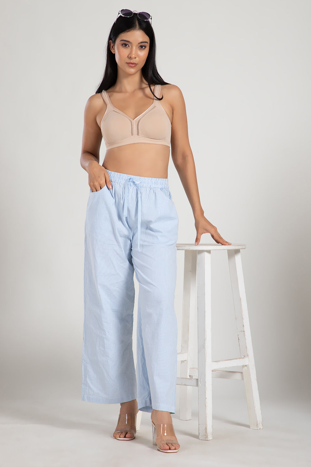 Intimacy Bra for Women | Non-Wired Non-Padded Full Coverage T-Shirt Bra | Seamless Moulded Bra for Women | Everyday Comfort Bra | Smooth Back Women's Lingerie | Medium & High Cup - SS05