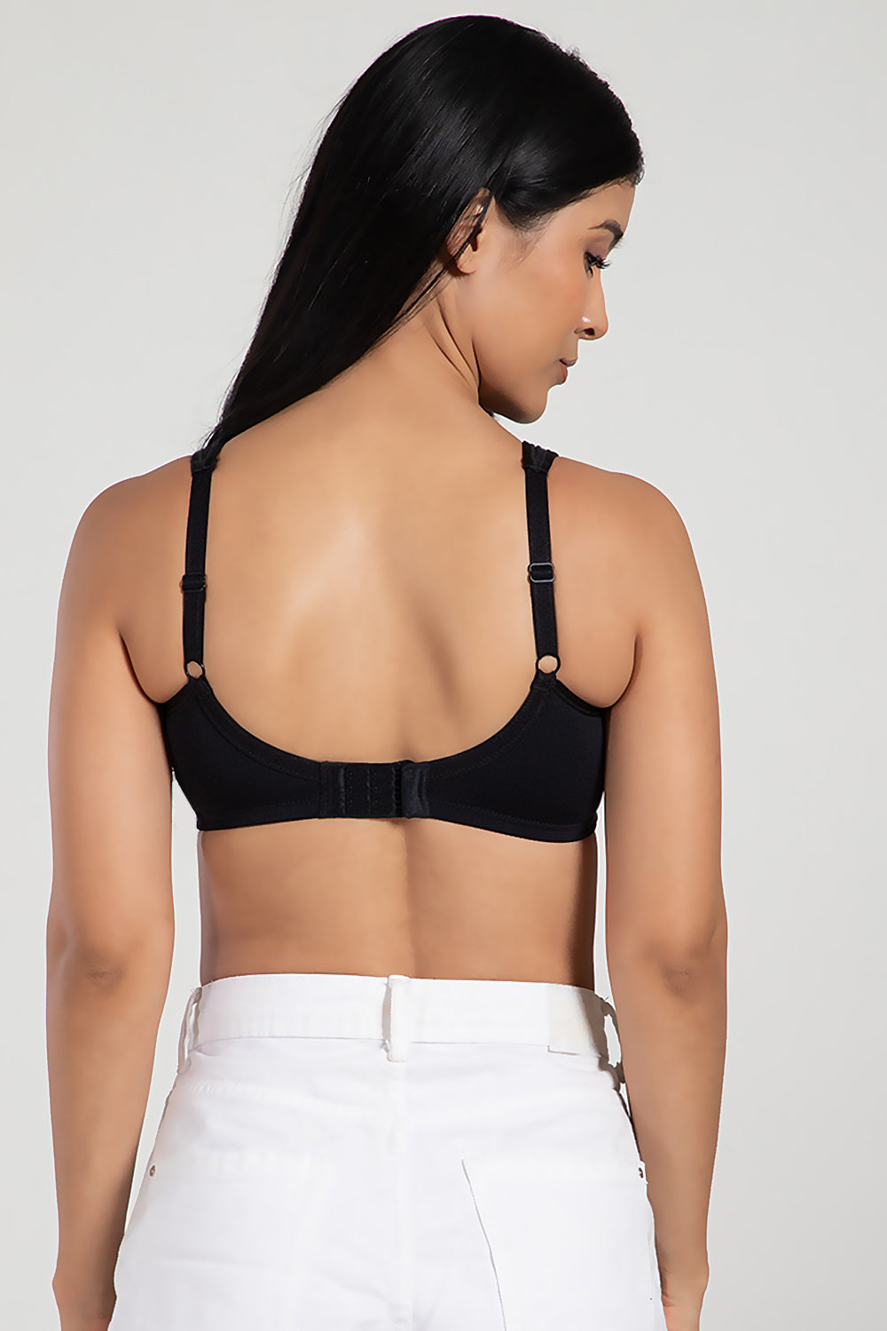 Intimacy Bra for Women | Non-Wired Non-Padded Full Coverage T-Shirt Bra | Seamless Moulded Bra for Women | Everyday Comfort Bra | Smooth Back Women's Lingerie | Medium & High Cup - SS05