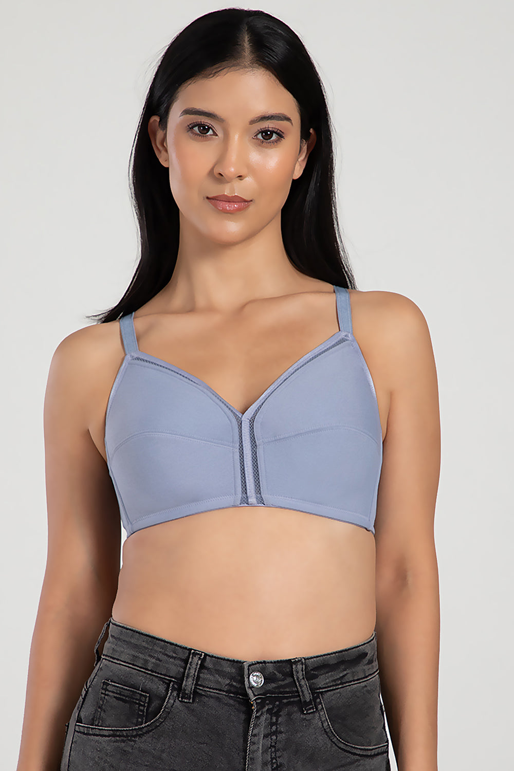 Intimacy Bra for Women – Non-Wired With Seam Everyday Bra with 3/4 Coverage, Smooth Back Support & All-Day Comfort - SS06