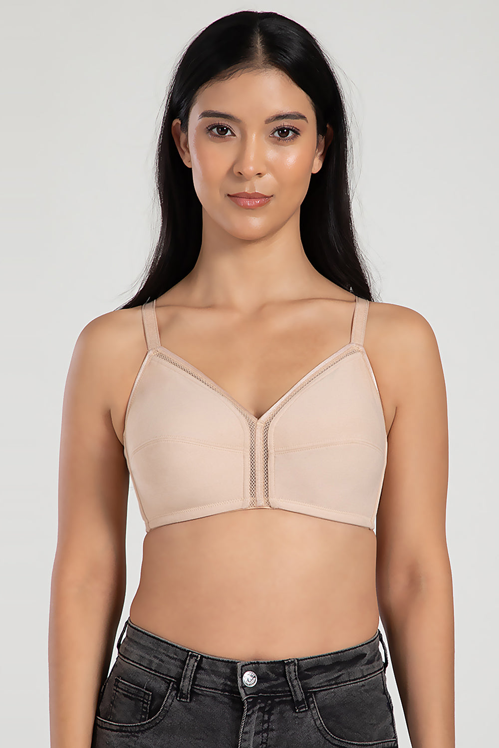 Intimacy Bra for Women – Non-Wired With Seam Everyday Bra with 3/4 Coverage, Smooth Back Support & All-Day Comfort - SS06