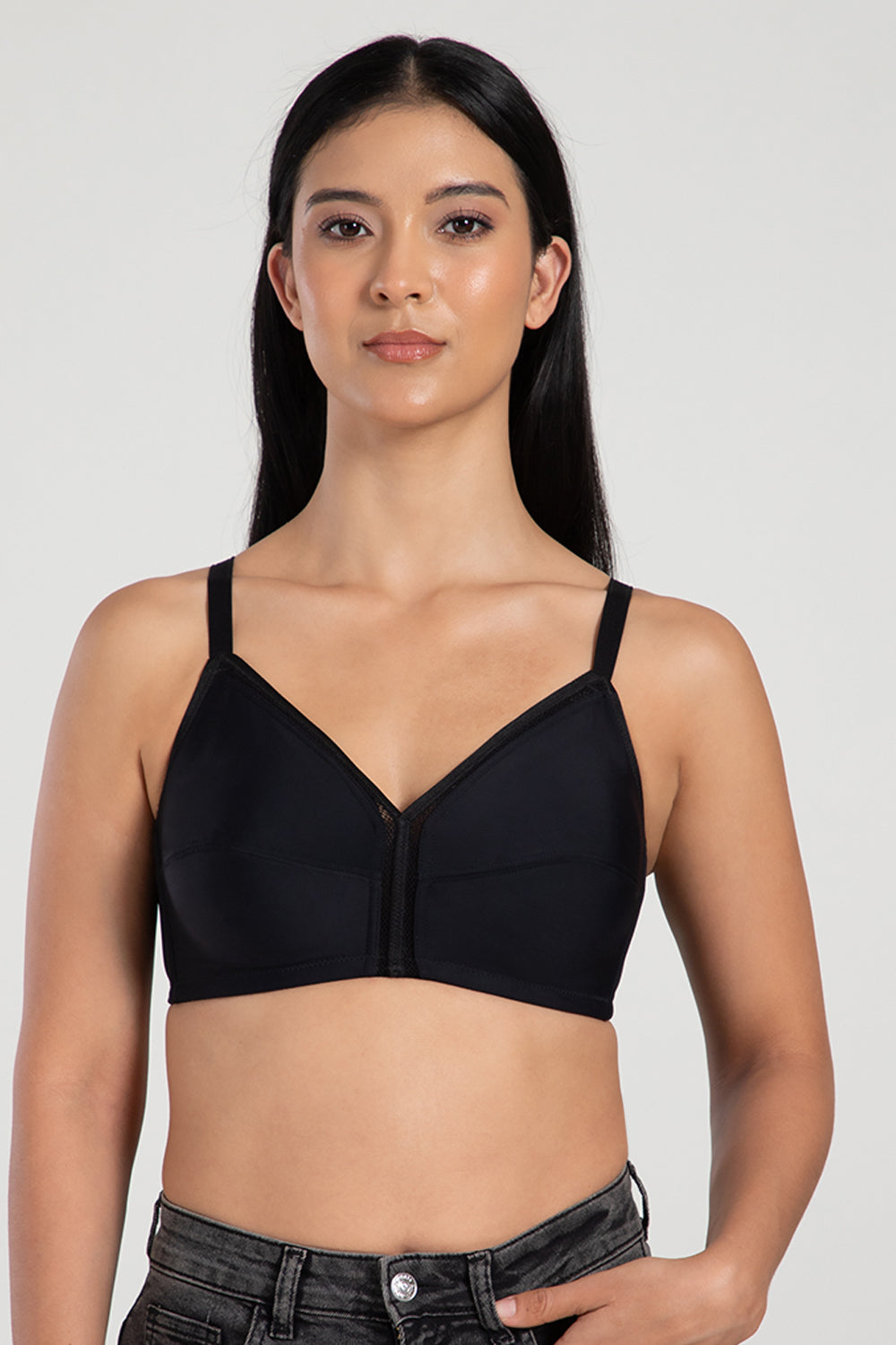 Intimacy Bra for Women – Non-Wired With Seam Everyday Bra with 3/4 Coverage, Smooth Back Support & All-Day Comfort - SS06