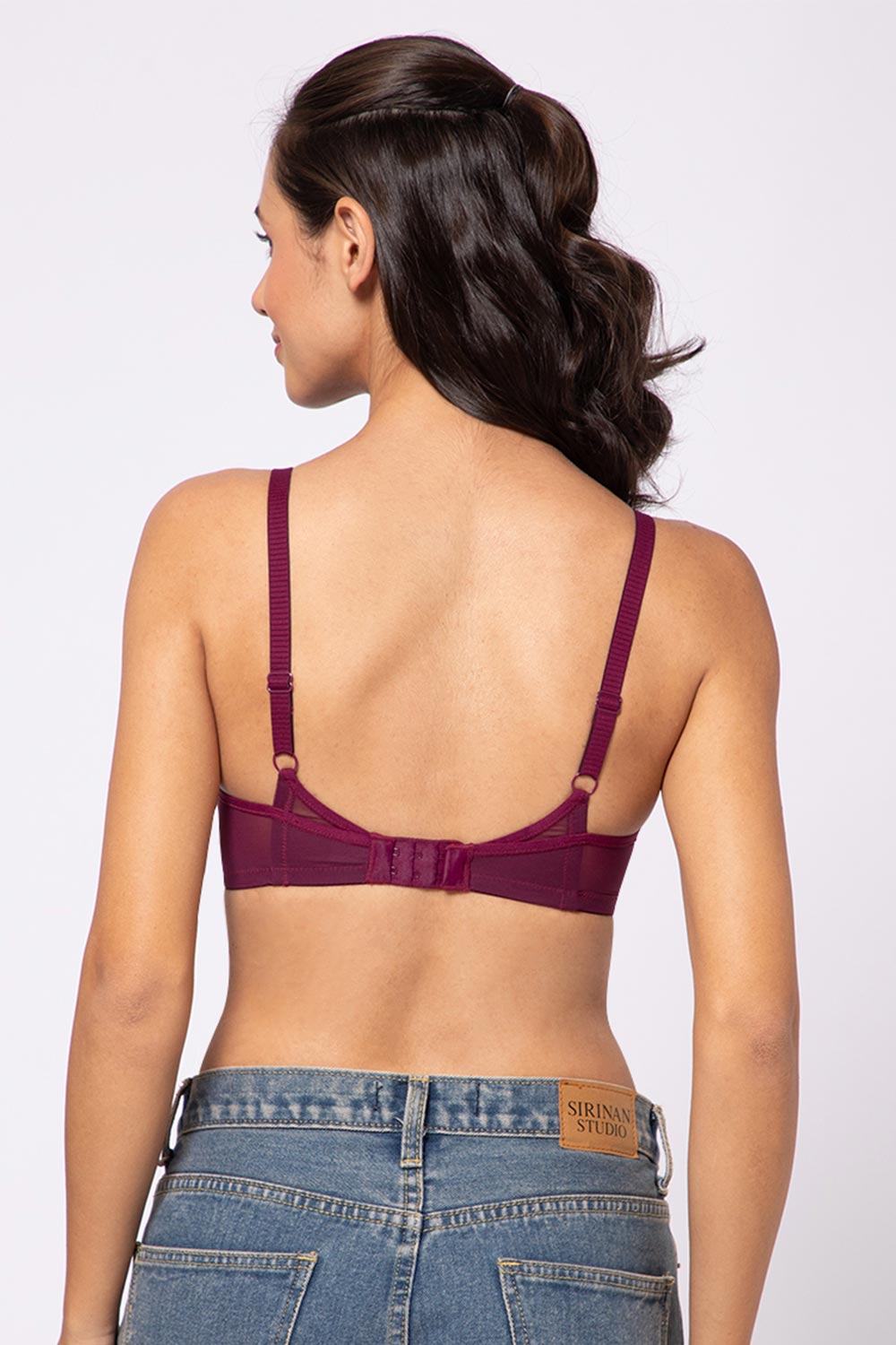 Intimacy Cotton Padded Bra for Women – Non Wired 3/4 Coverage Seamless T-Shirt Bra | Molded Cup Comfortable Daily Wear Bra for Women | Stretchable Knit Fabric - NA01