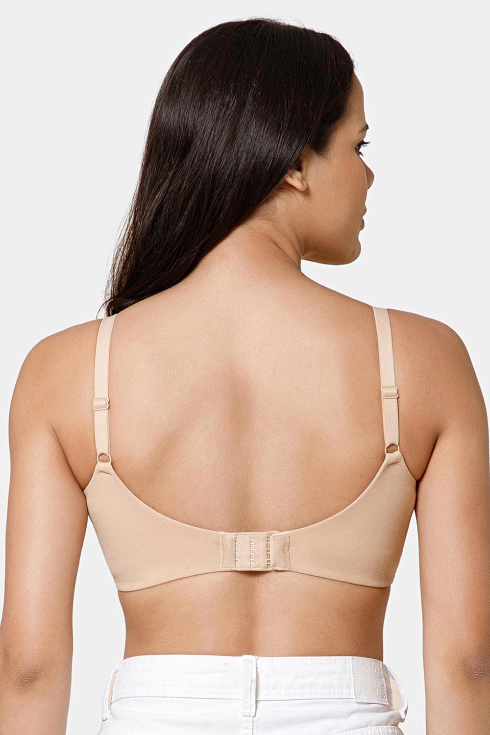 Intimacy Women’s Cotton T-Shirt Bra – Non-Wired Seamless Everyday Bra with 3/4 Coverage | Smooth Comfort Bra for Women - SS04