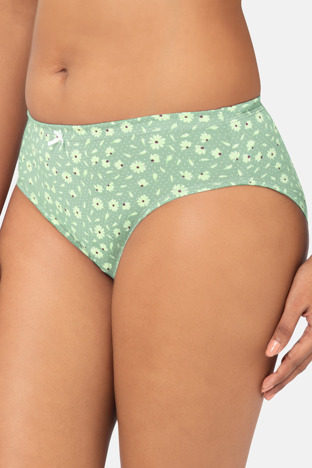 Intimacy Women’s Printed and Solid Lycra Panty – Inner-Elastic, Soft & Breathable Pack of 3 Comfort Fit Daily Wear Panties - LYPC