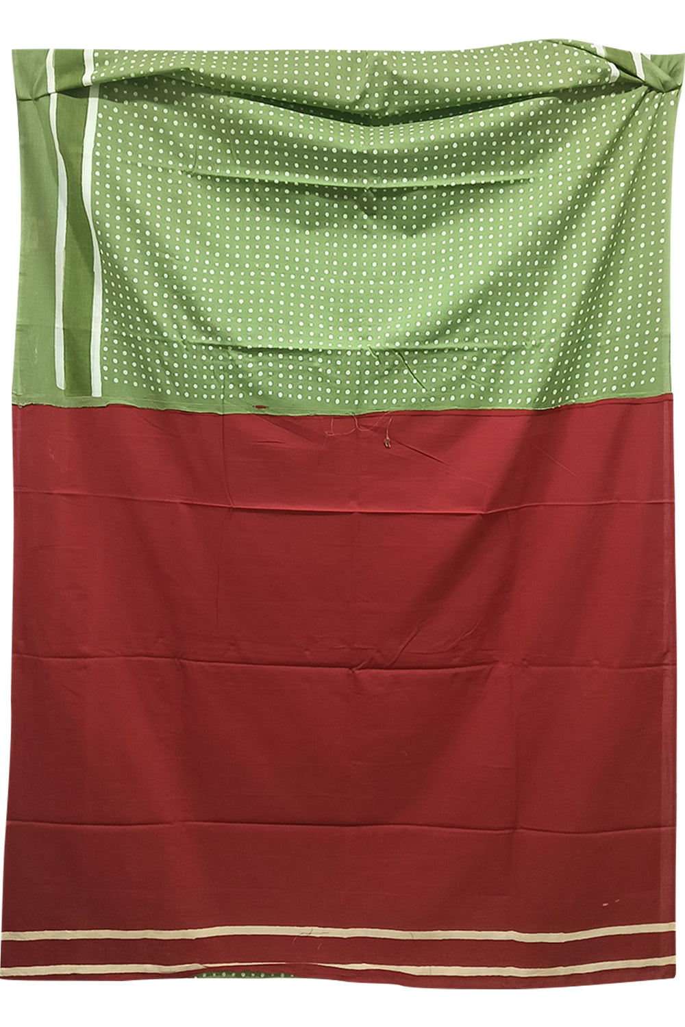 Women's Pure Cotton Jaipur Print Saree with Blouse | Soft Cotton Printed Saree for Women | Traditional, Casual & Festive Ethnic Wear - Green - 3105