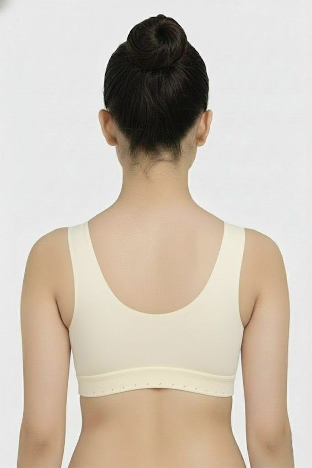 Teen Girls’ Printed Padded Sport Bra – Medium-Coverage, Sweat-Absorbent & Seamless Comfort - 702